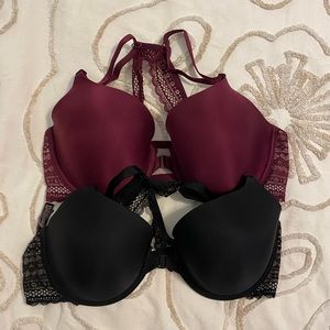 Victoria’s Secret T-shirt Racerback Bra Bundle